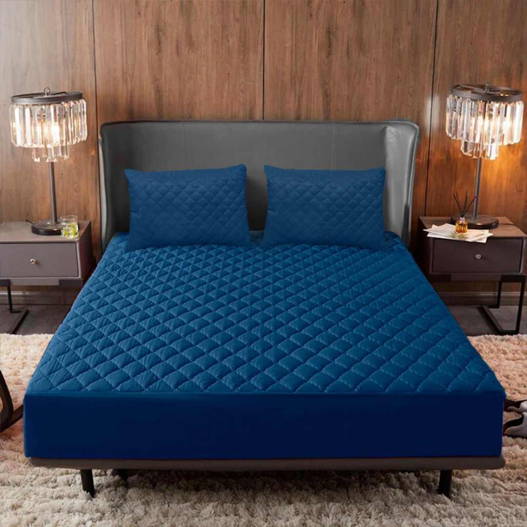 ✨COMBO PROTECTOR DE COLCHÓN + FUNDAS! Comodidad, higiene y estilo 💦