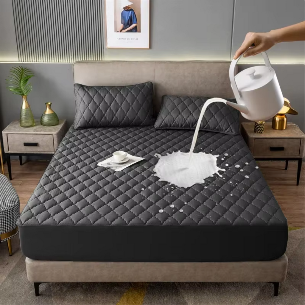 ✨COMBO PROTECTOR DE COLCHÓN + FUNDAS! Comodidad, higiene y estilo 💦