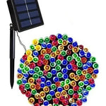 Luces Navideñas LED con Carga Solar