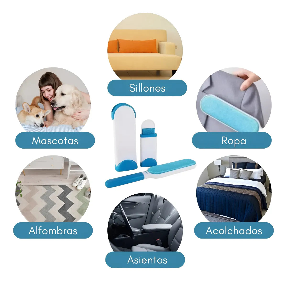 Cepillo Quita Pelusas Manual - Lint Remover Brush 🔥